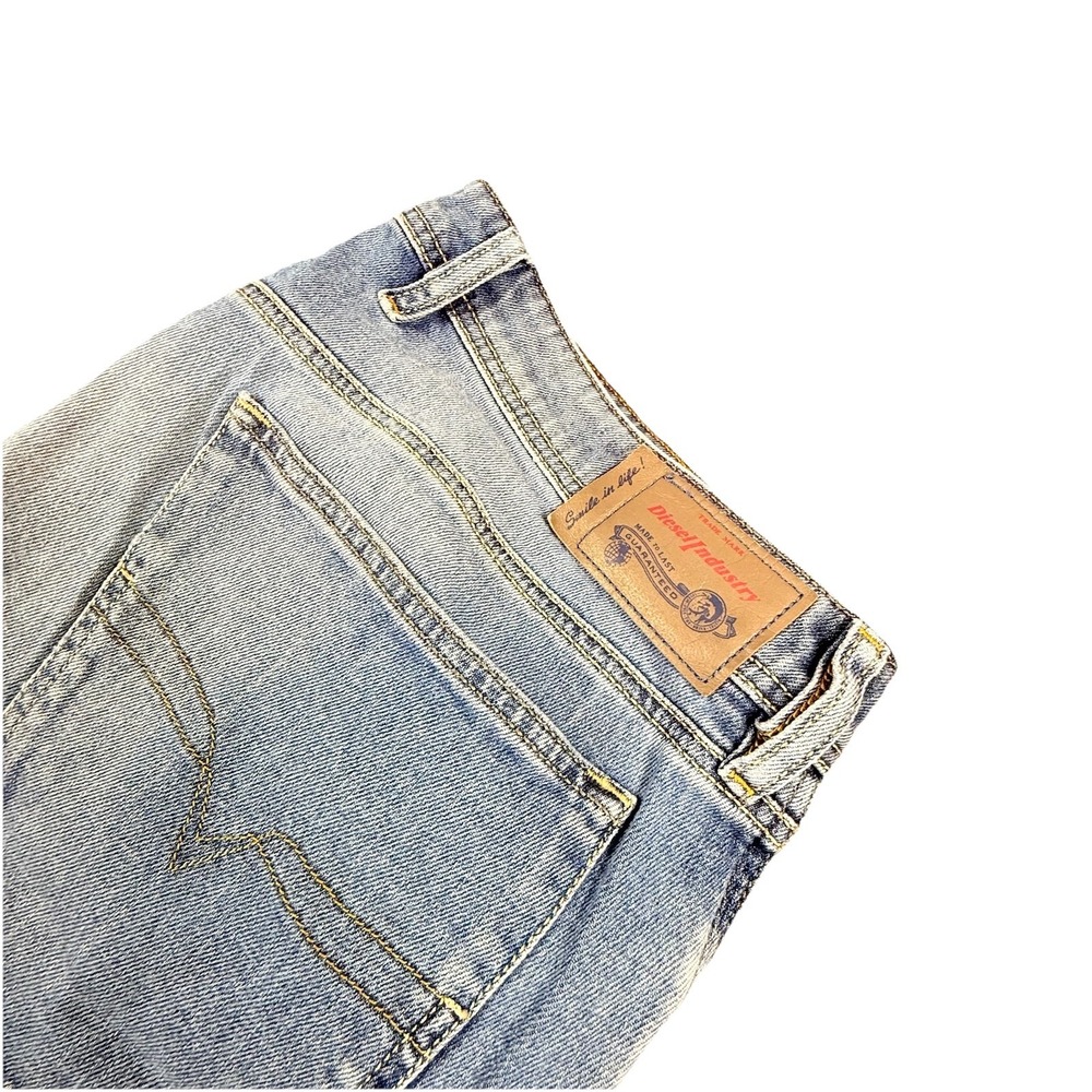 DIESEL  WAYKEE Mens‎ Jeans 38 x32 (38x29) Blue Straight Leg